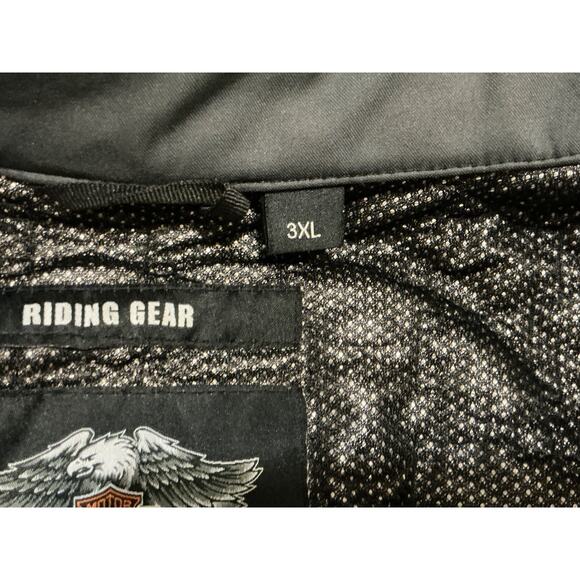 Harley Davidson Motorcycle Weatherproof Jacket Men's Size 3XL - Picture 7 of 11